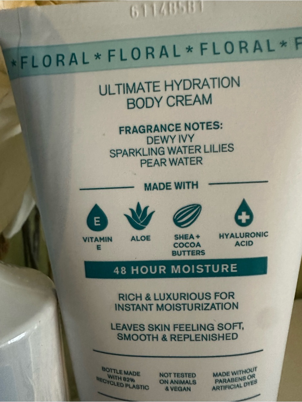 Bath & Body Works Dewy & Delicate Body Wash and Cream Set - White, Teal, Peach - Picture 4 of 4